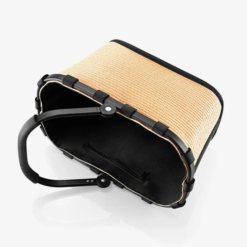 carrybag XS frame raffia black - Image 4