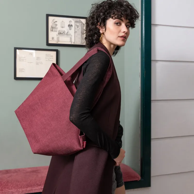 shopper M twist maroon - Image 2