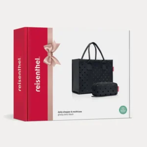 daily shopper set #1 glossy dots black