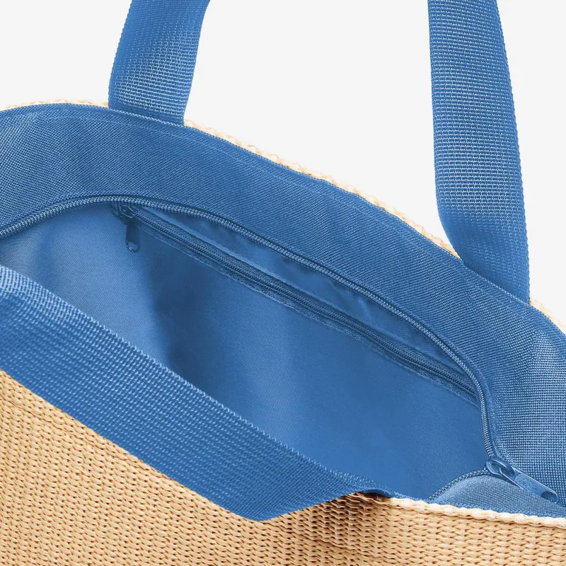 shopper M raffia blue - Image 4