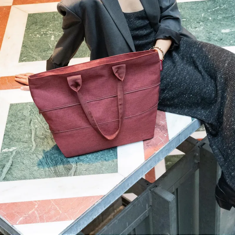 shopper e1 twist maroon - Image 2