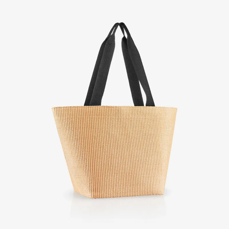 shopper M raffia black - Image 3