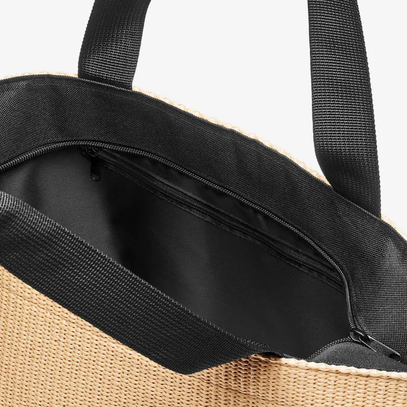 shopper M raffia black - Image 4