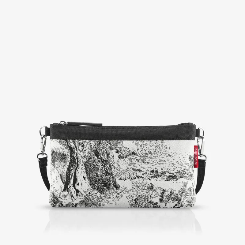 mini pouch jacquard grey