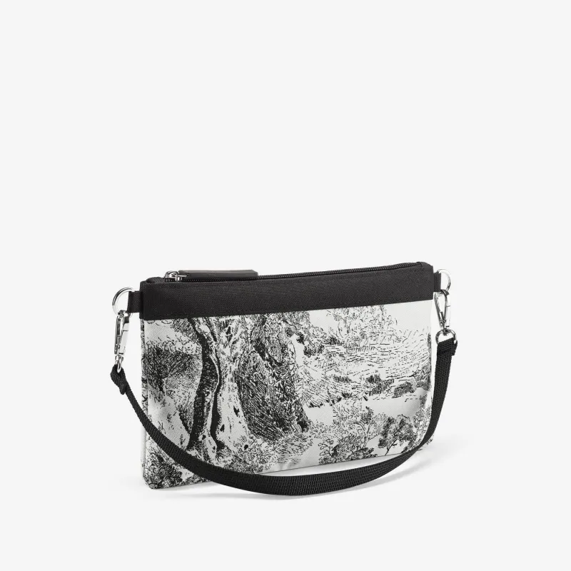 mini pouch jacquard grey - Image 4