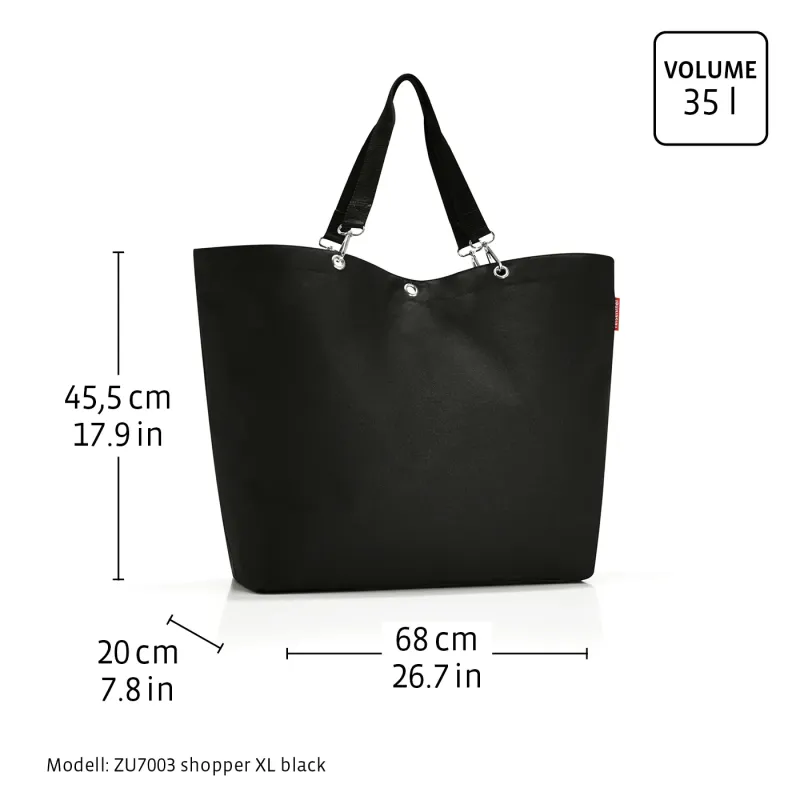 shopper XL leo nero - Image 5