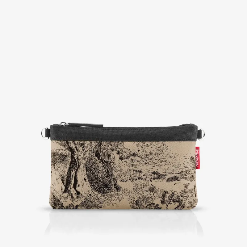 mini pouch jacquard brown - Image 4
