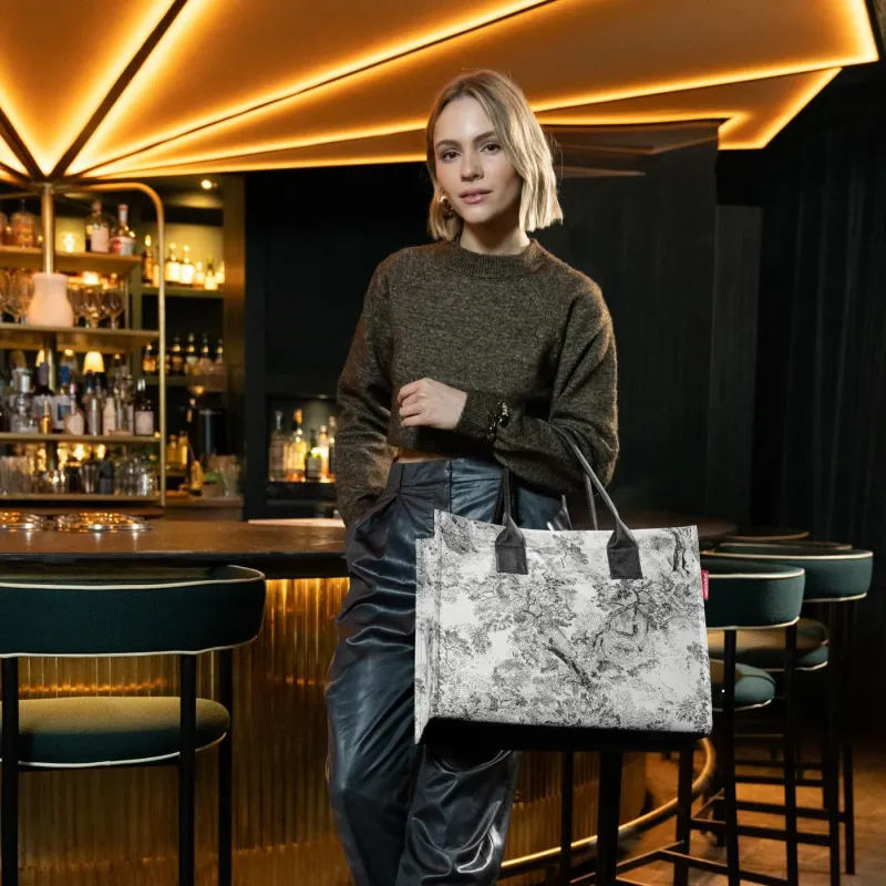 daily shopper jacquard grey - Image 3
