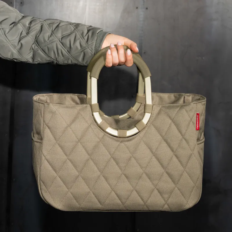 loopshopper M frame rhombus olive - Image 2