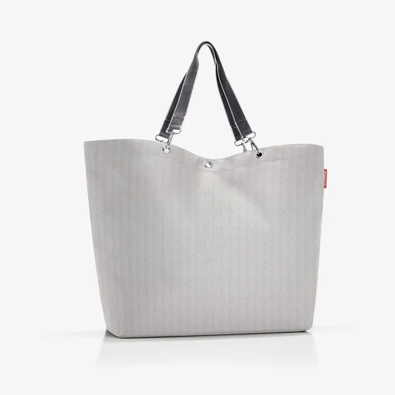 shopper XL herringbone grey - Image 4