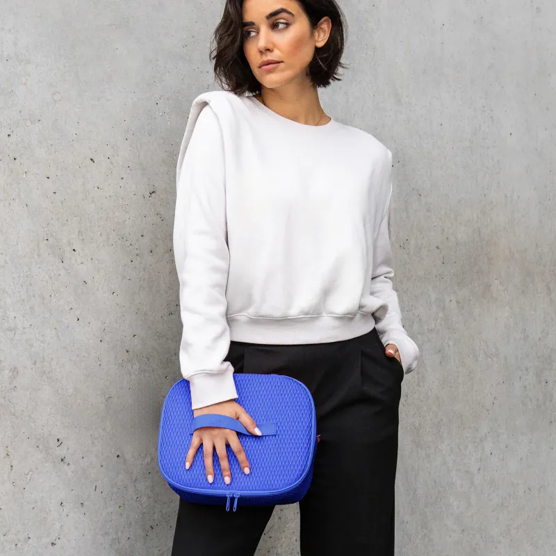 coolerbag M pocket mesh royal blue - Image 3