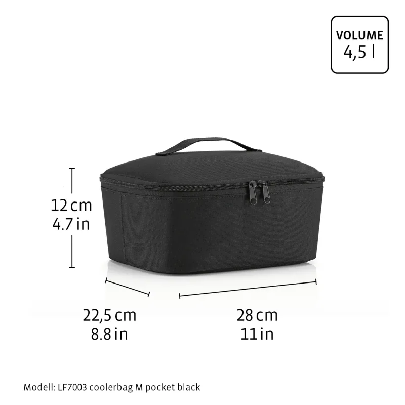 coolerbag M pocket mesh royal blue - Image 5