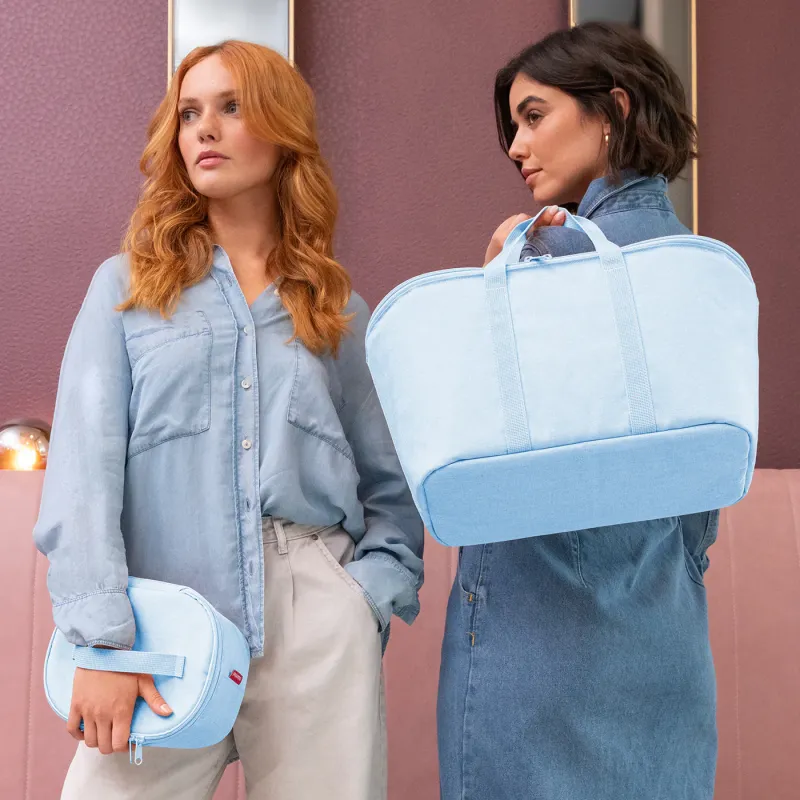 coolerbag twist powder blue - Image 2