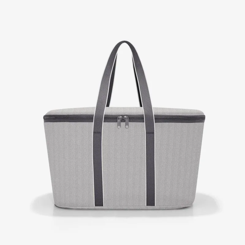 coolerbag herringbone grey