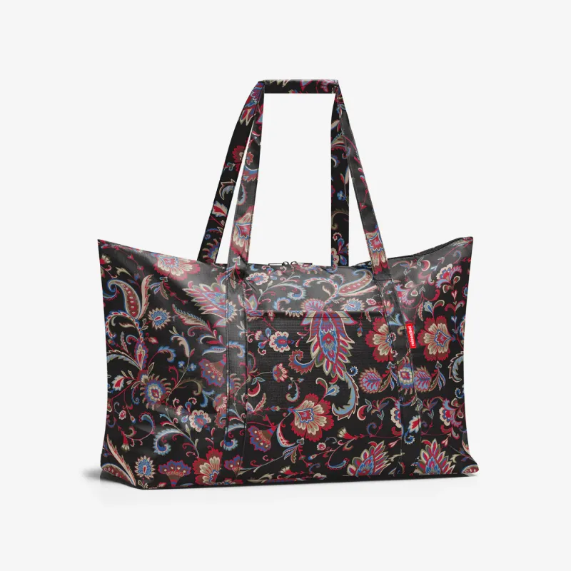 mini maxi travelbag paisley black - Image 2