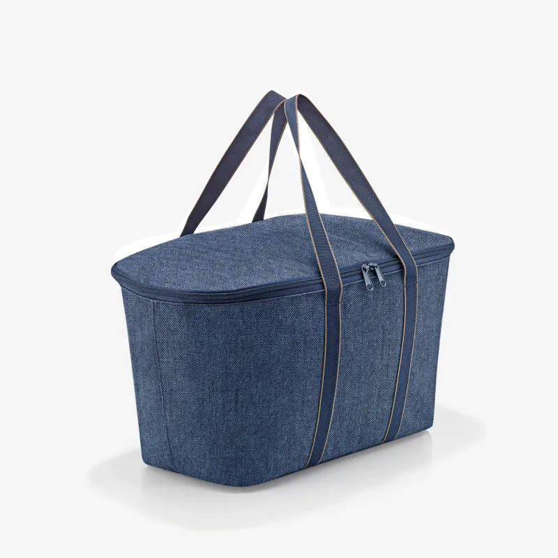 coolerbag herringbone dark blue - Image 2