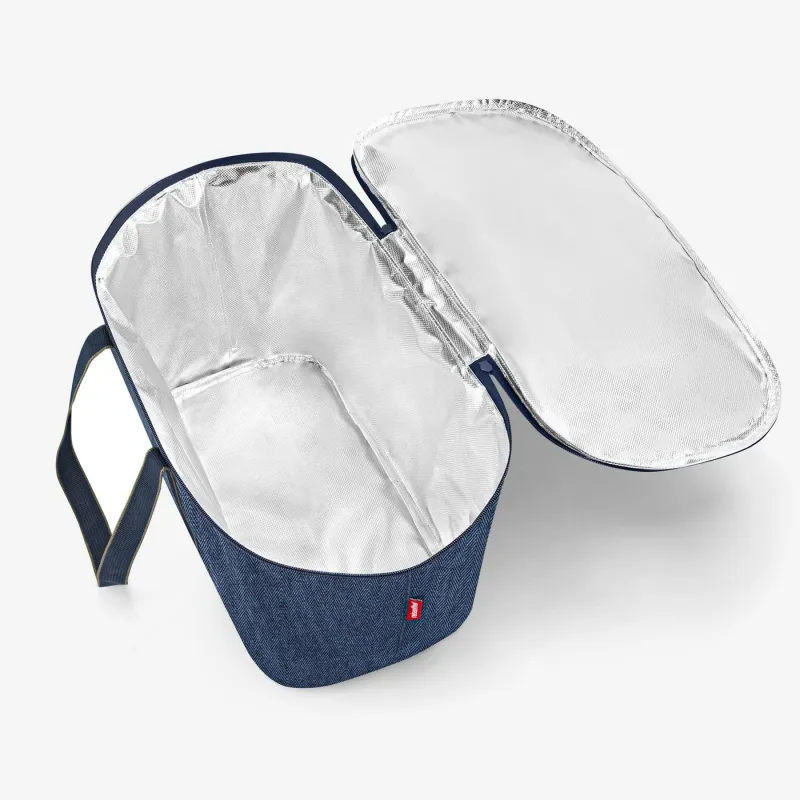 coolerbag herringbone dark blue - Image 3