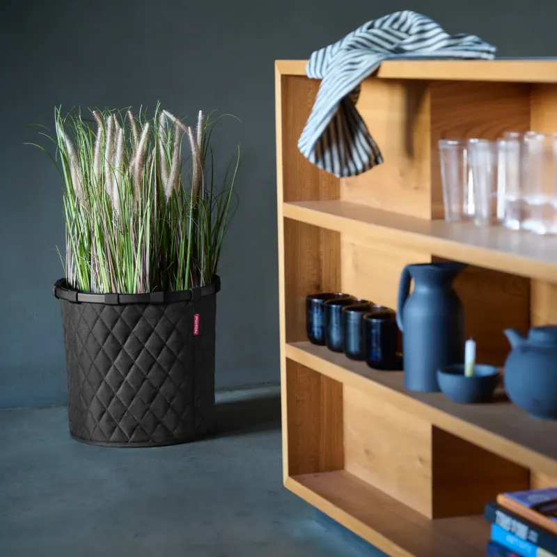 homebasket M frame rhombus black - Image 3