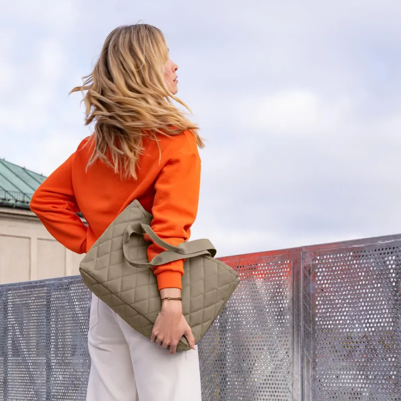 classic shopper L rhombus olive - Image 2