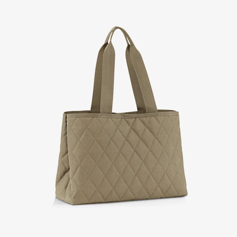 classic shopper L rhombus olive - Image 3
