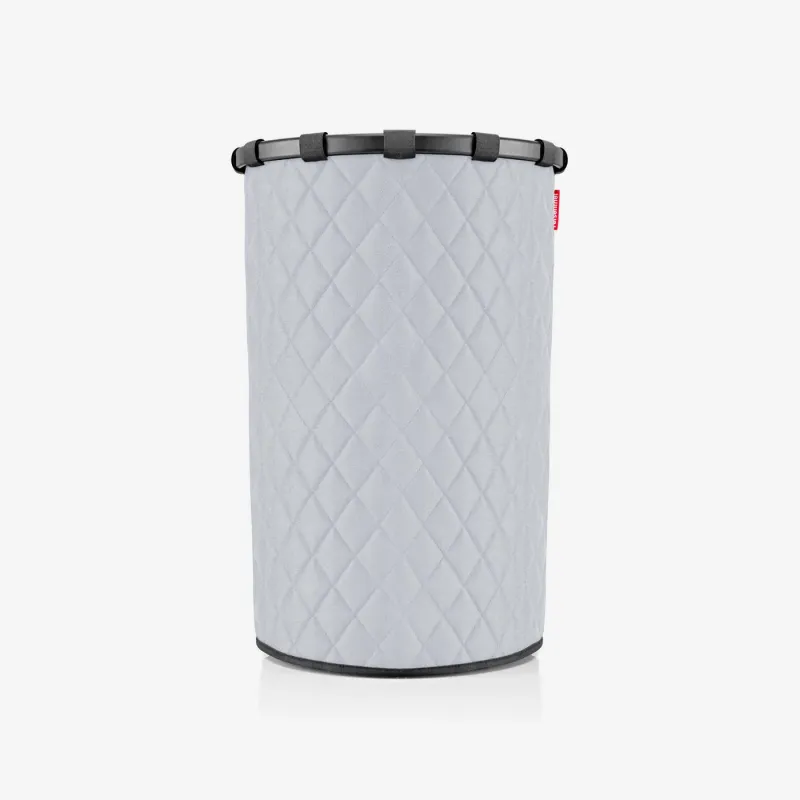 homebasket L frame rhombus light grey