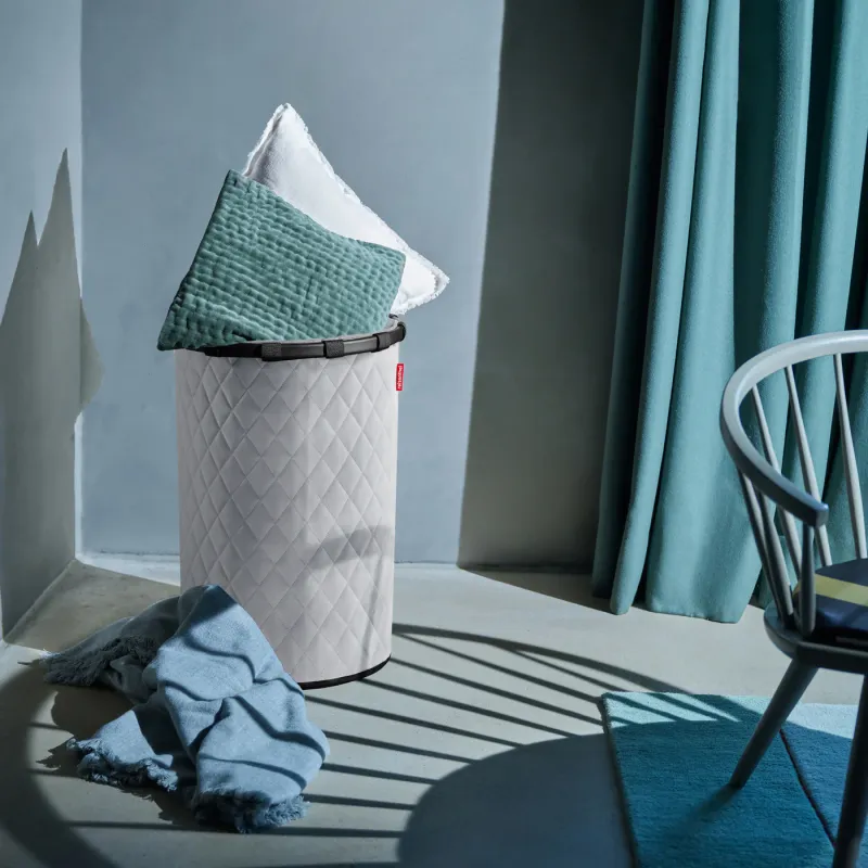 homebasket L frame rhombus light grey - Image 2