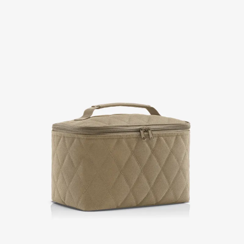 cosmetic case rhombus olive - Image 3