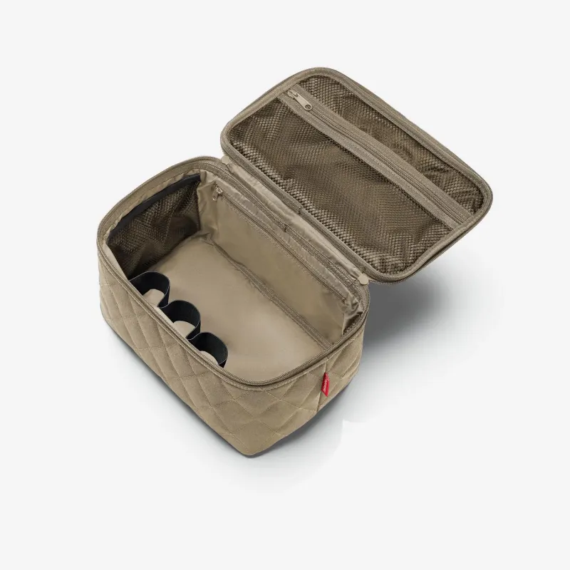 cosmetic case rhombus olive - Image 4