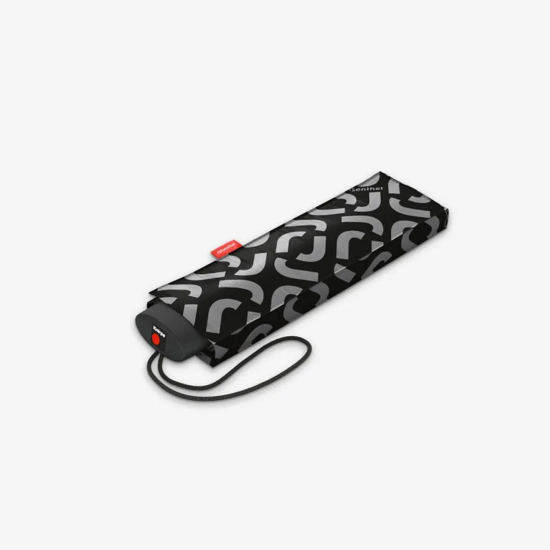 umbrella pocket mini signature black - Image 4
