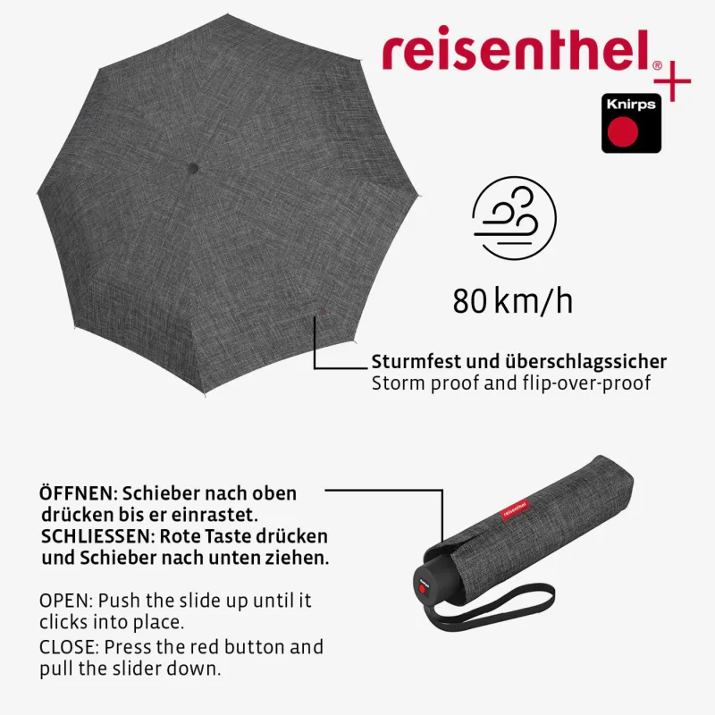 umbrella pocket classic twist silver - Image 4