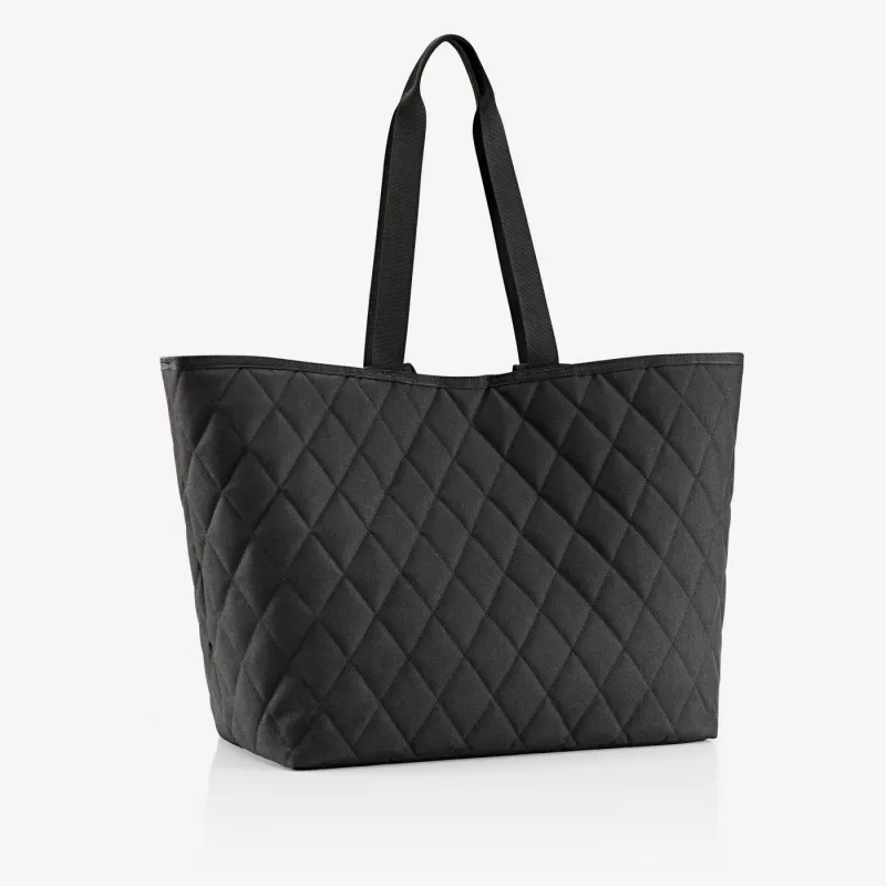 classic shopper XL rhombus black - Image 4