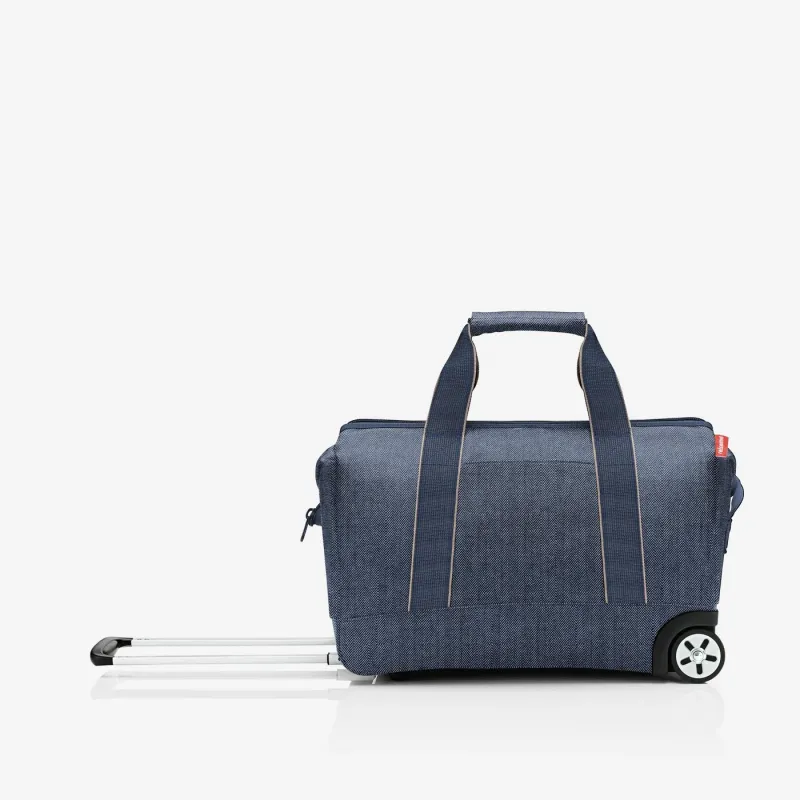 allrounder trolley herringbone dark blue - Image 2