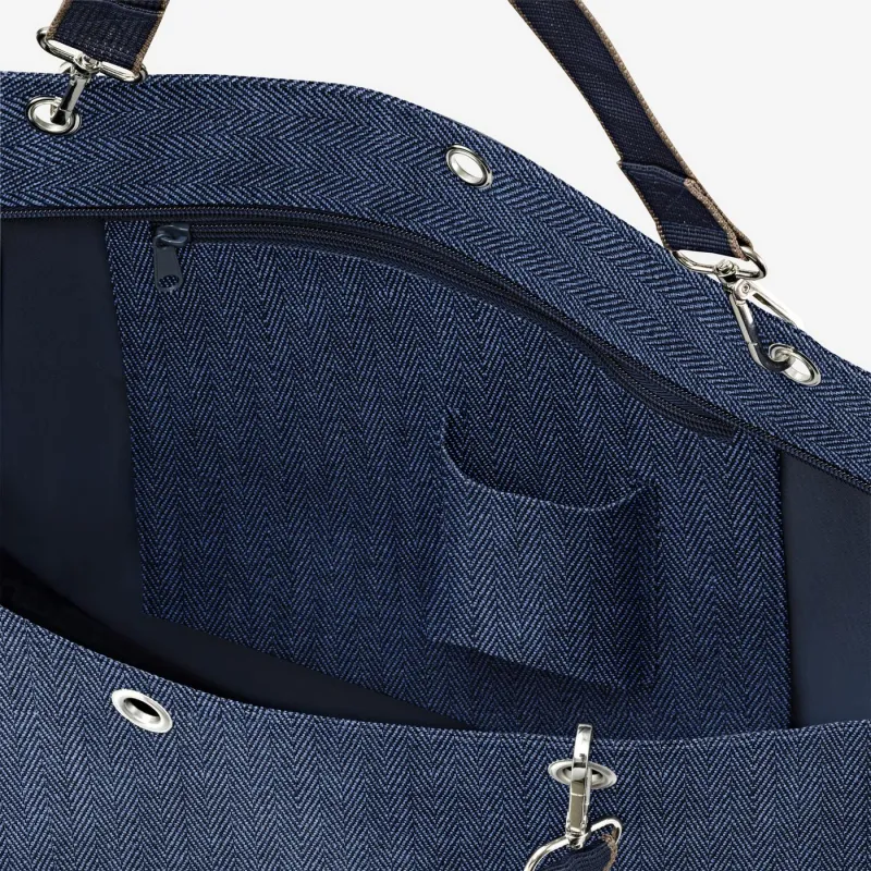 shopper XL herringbone dark blue - Image 4