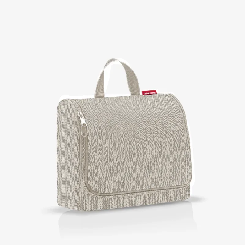 toiletbag XL herringbone sand - Image 2
