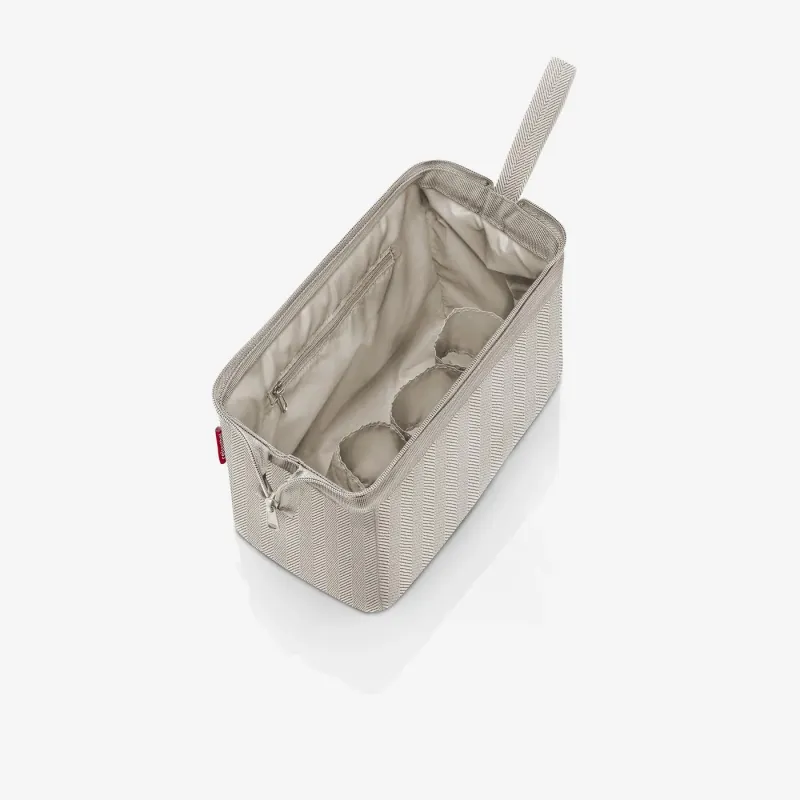 travelcosmetic herringbone sand - Image 5