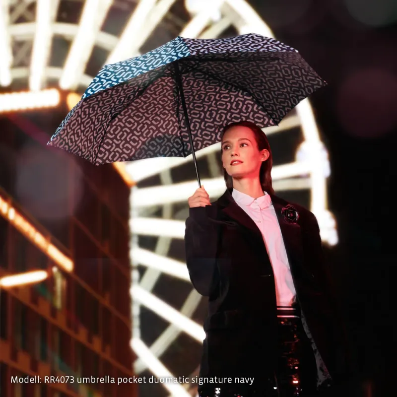 umbrella pocket duomatic signature black hot print - Image 3