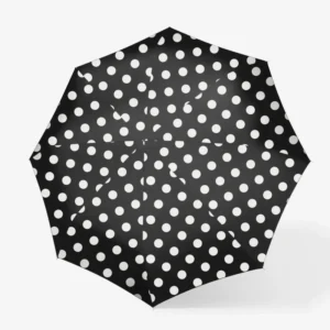 umbrella pocket duomatic dots white