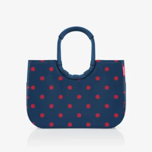 loopshopper L frame mixed dots red