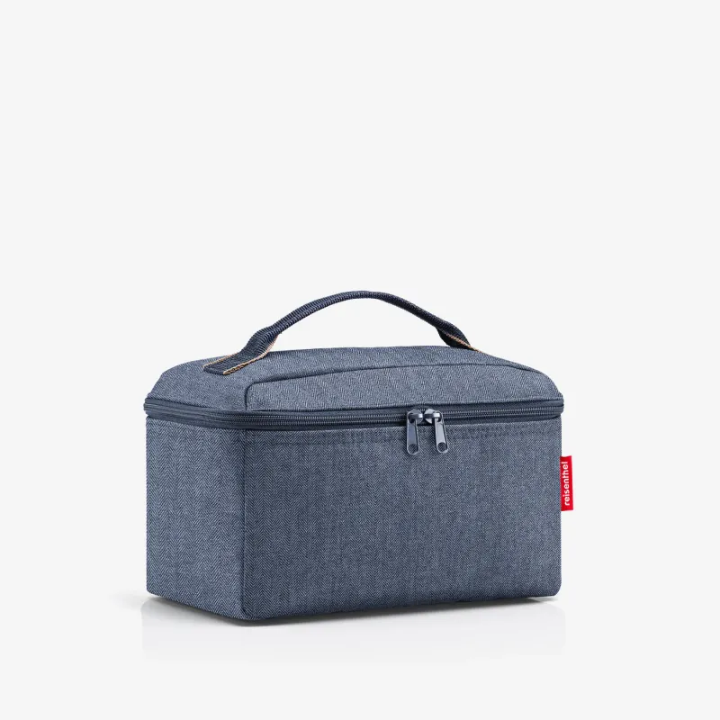 beautycase herringbone dark blue - Image 3