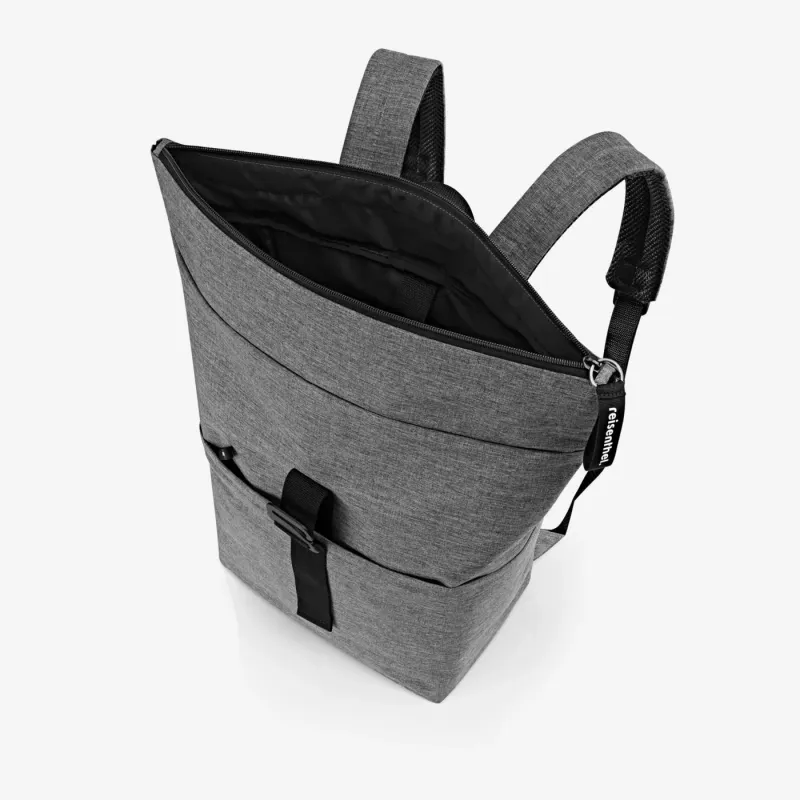 rolltop backpack twist silver - Image 3