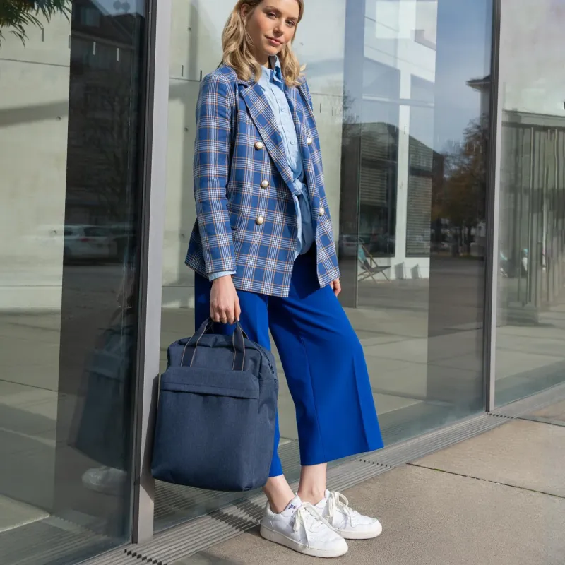 allday backpack M herringbone dark blue - Image 2